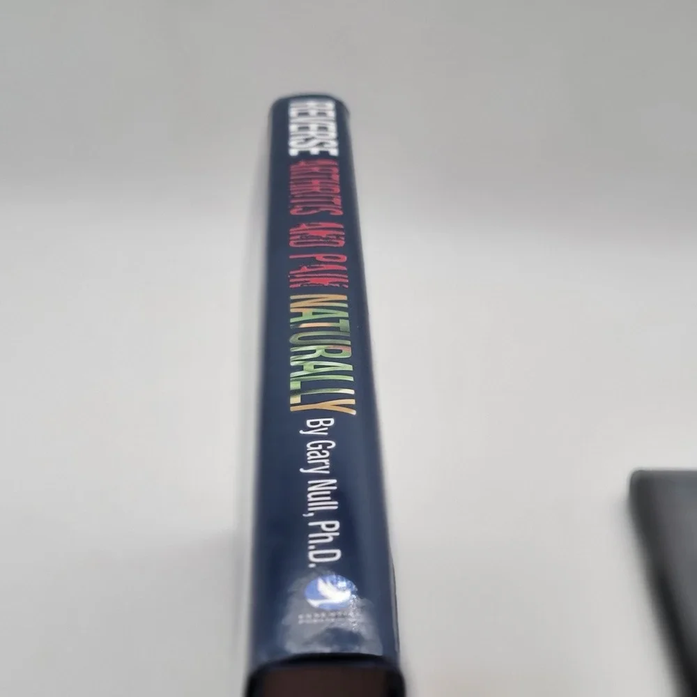 Gary Null Reverse Arthritis and Pain Naturally Hardcover Book & DVD Set EXCL